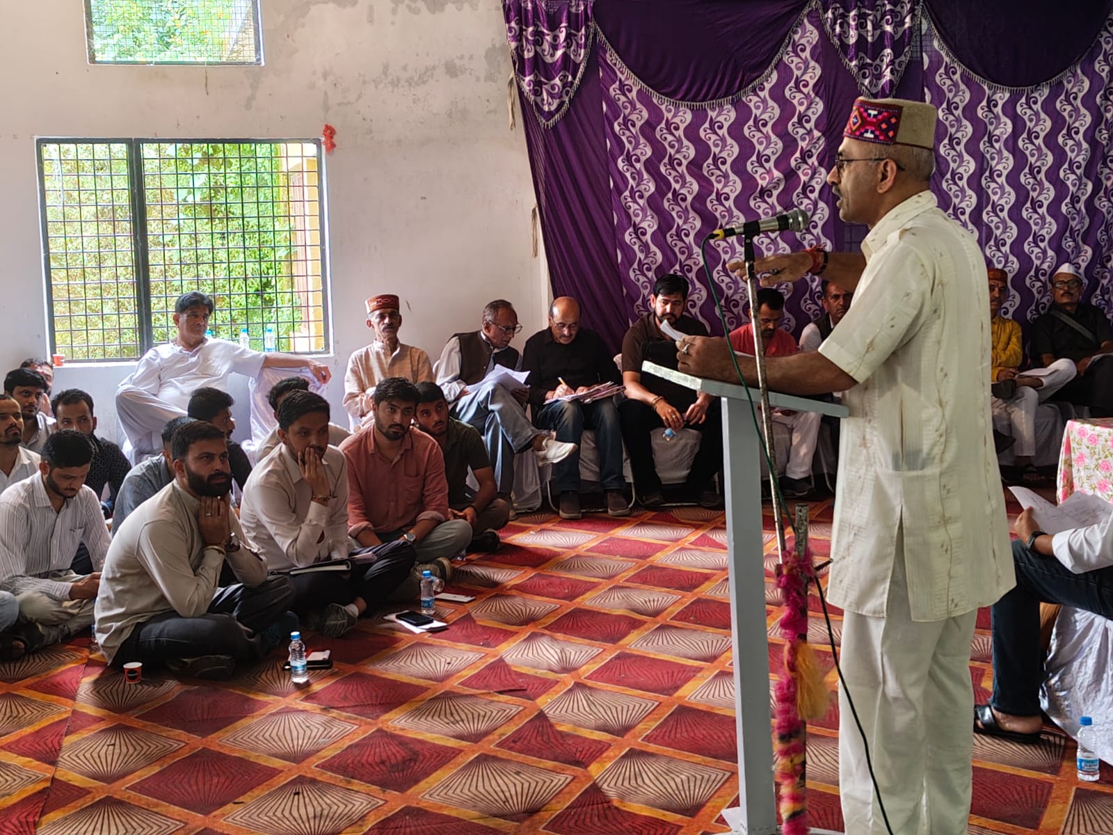 12 सितम्बर 2026 सामुदायिक भवन ददाहू में केंद्रीय हाटी समिति तथा यूनिटों के पदाधिकारियों की बैठक की कार्यवाही